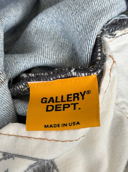 Gallery Dept Levis Washed Blue 90210 LA Flare Jeans