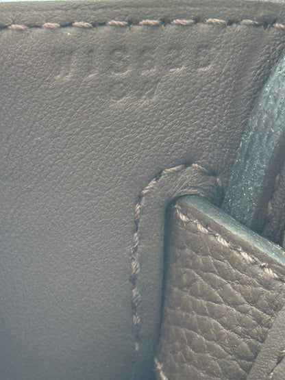 Hermes Brown Togo & Palladium Hardware HAC A Dos Crossbody Backpack