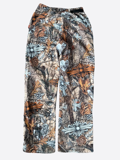 Chrome Hearts Nike NOCTA Camouflage & Black Cross Patch Sweatpants