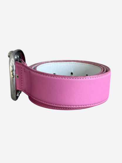 Chrome Hearts Pink & Silver Gunslinger Belt