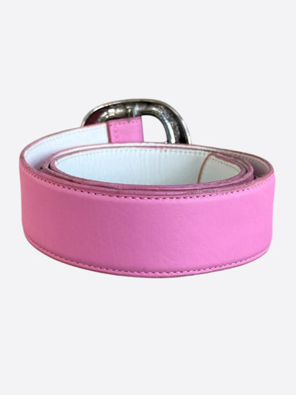 Chrome Hearts Pink & Silver Gunslinger Belt