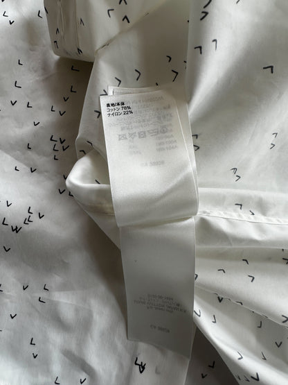 Louis Vuitton White LV Spread Button Up Shirt