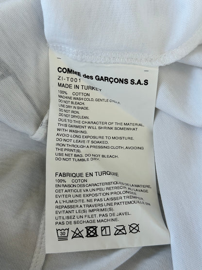 Chrome Hearts Dover Street Market White Scroll Logo T-Shirt