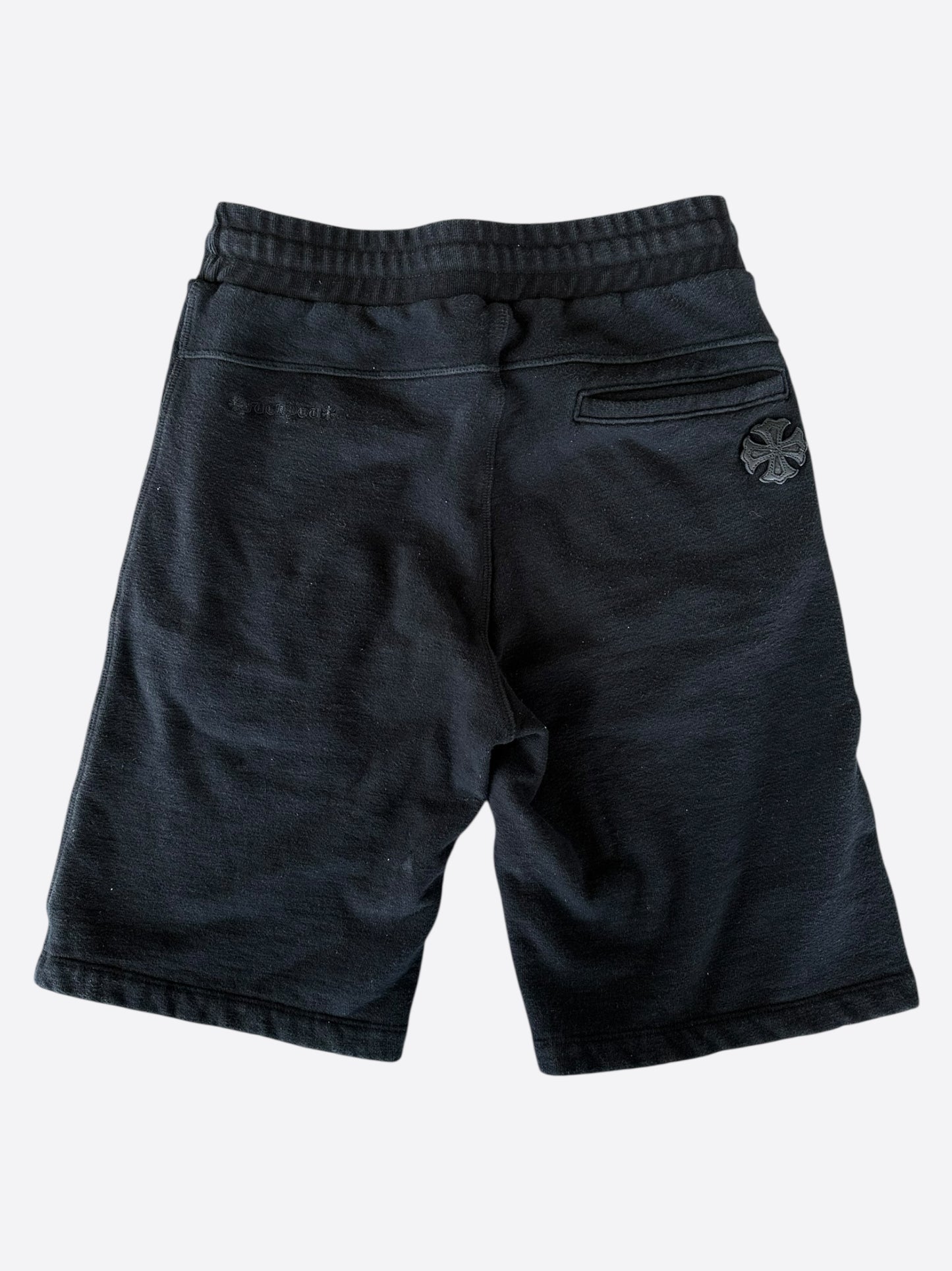 Chrome Hearts Black Cross Patch Shorts