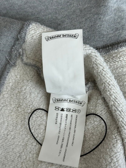 Chrome Hearts Grey & Black Triple Cross Patch Paper Jam Hoodie