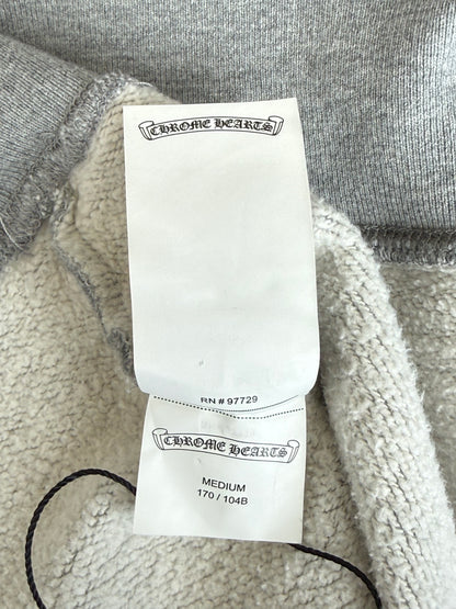 Chrome Hearts Grey & Black Triple Cross Patch Paper Jam Hoodie