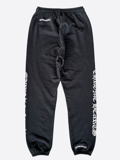 Chrome Hearts Black & White Logo Sweatpants