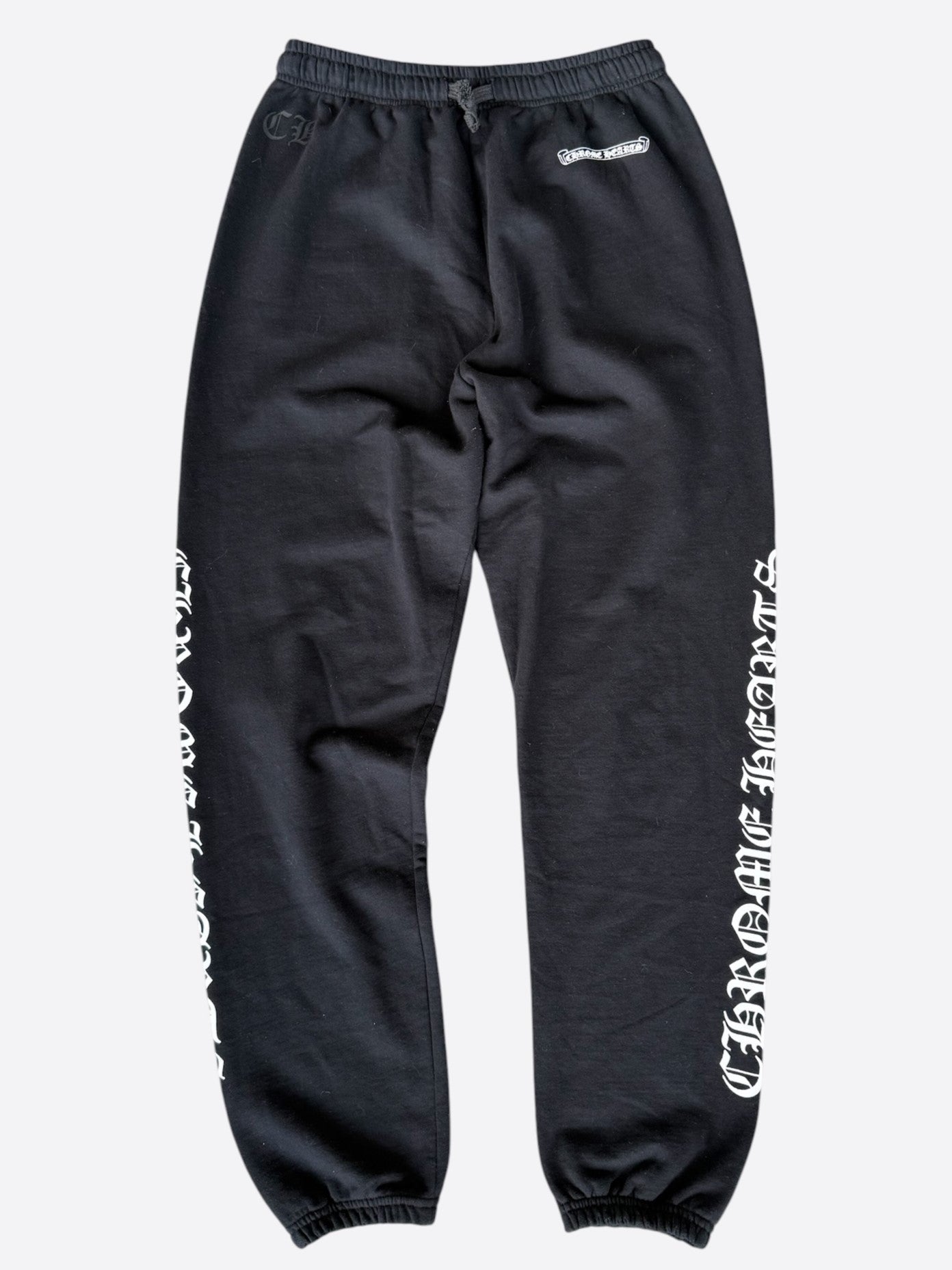 Chrome Hearts Black & White Logo Sweatpants