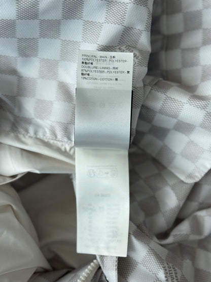 Louis Vuitton White & Beige Damier Windbreaker