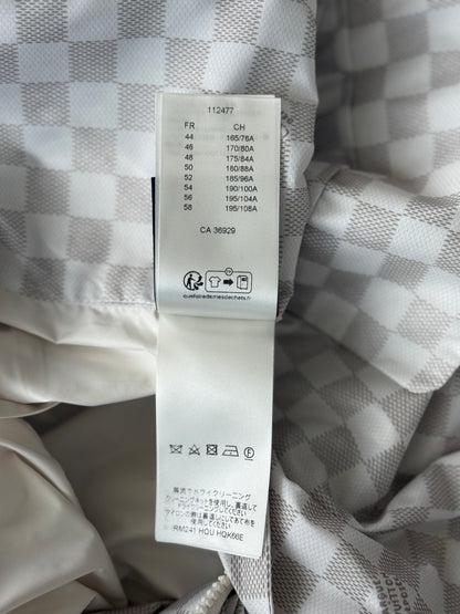 Louis Vuitton White & Beige Damier Windbreaker