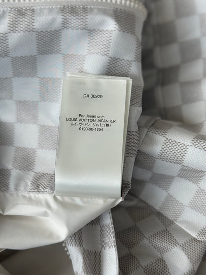 Louis Vuitton White & Beige Damier Windbreaker
