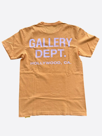 Gallery Dept Orange & Pink Souvenir Logo T-Shirt