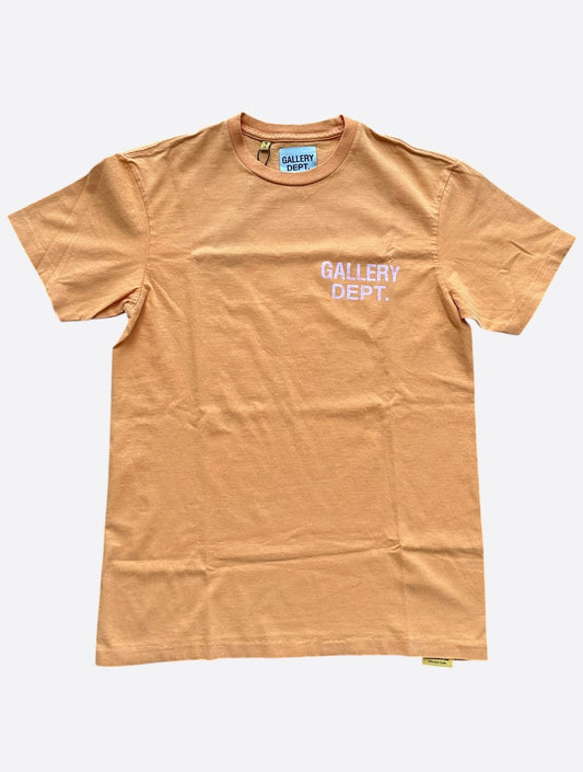 Gallery Dept Orange & Pink Souvenir Logo T-Shirt