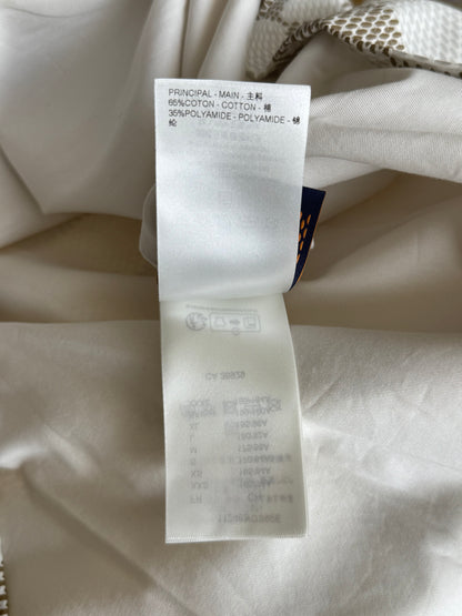 Louis Vuitton White & Beige Damier Jacket