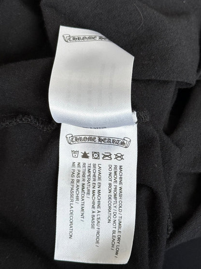 Chrome Hearts Black & Pink Horseshoe Logo T-Shirt