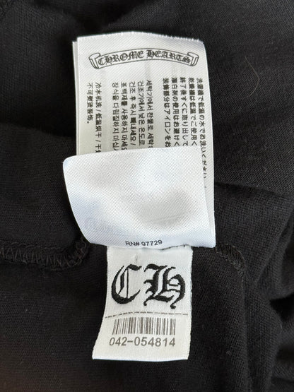 Chrome Hearts Black & Pink Horseshoe Logo T-Shirt