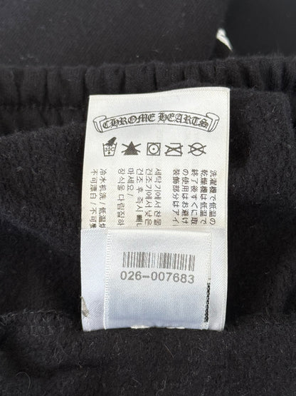 Chrome Hearts Black & White Logo Sweatpants