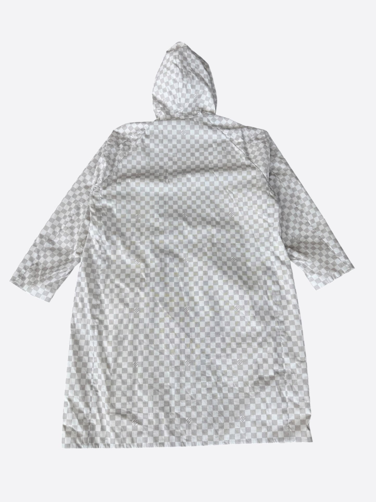 Louis Vuitton White & Beige Damier Windbreaker