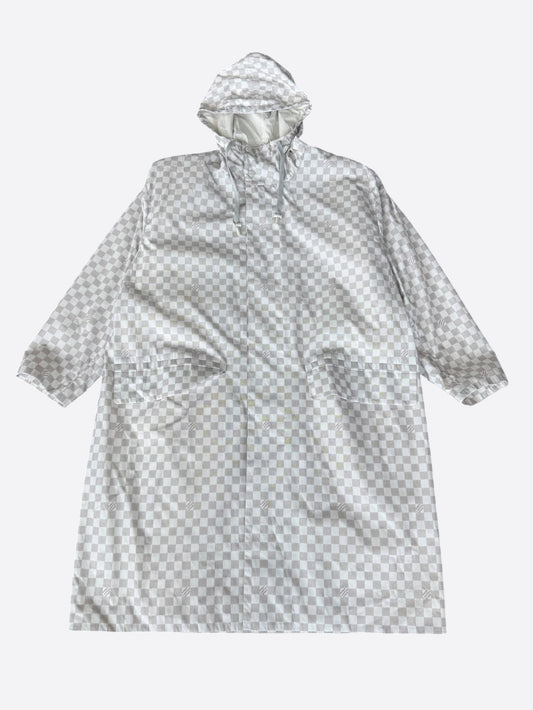 Louis Vuitton White & Beige Damier Windbreaker
