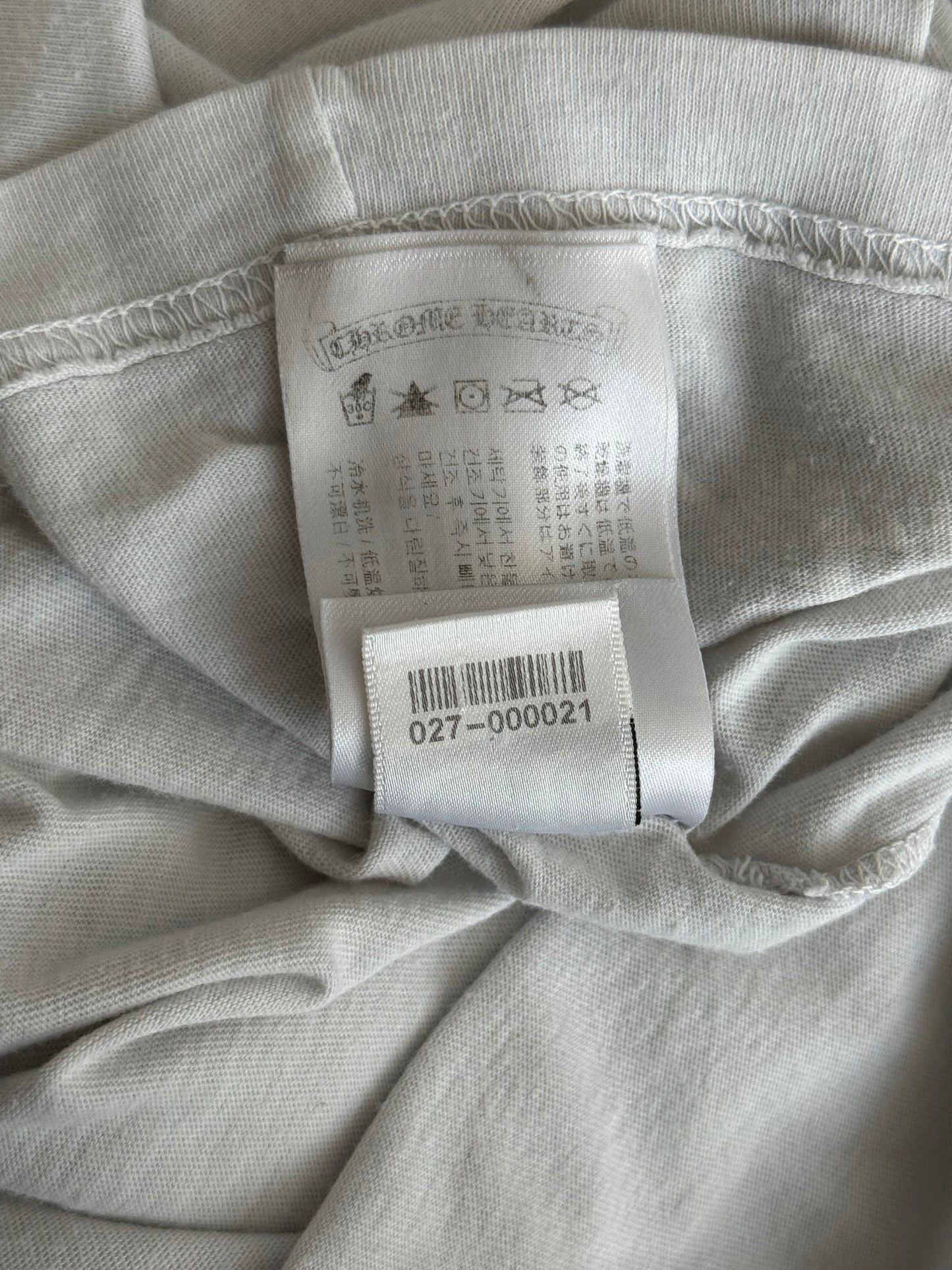 Chrome Hearts White Multicolor Cross T-Shirt