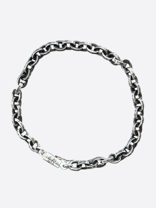 Chrome Hearts Silver Paper Chain Bracelet
