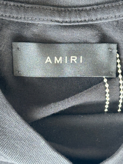 Amiri Black & White Dragon Logo T-Shirt