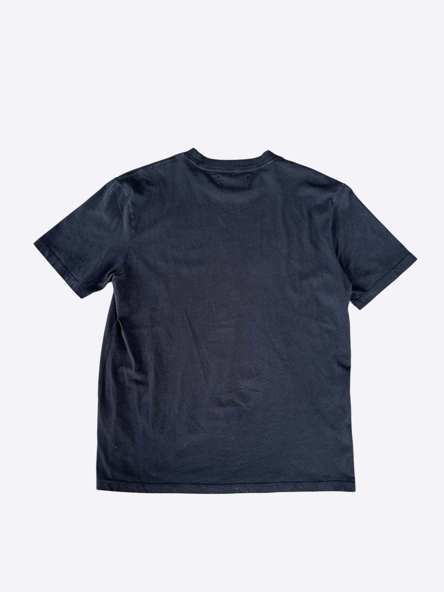 Amiri Black & Blue MA Bar Logo T-Shirt