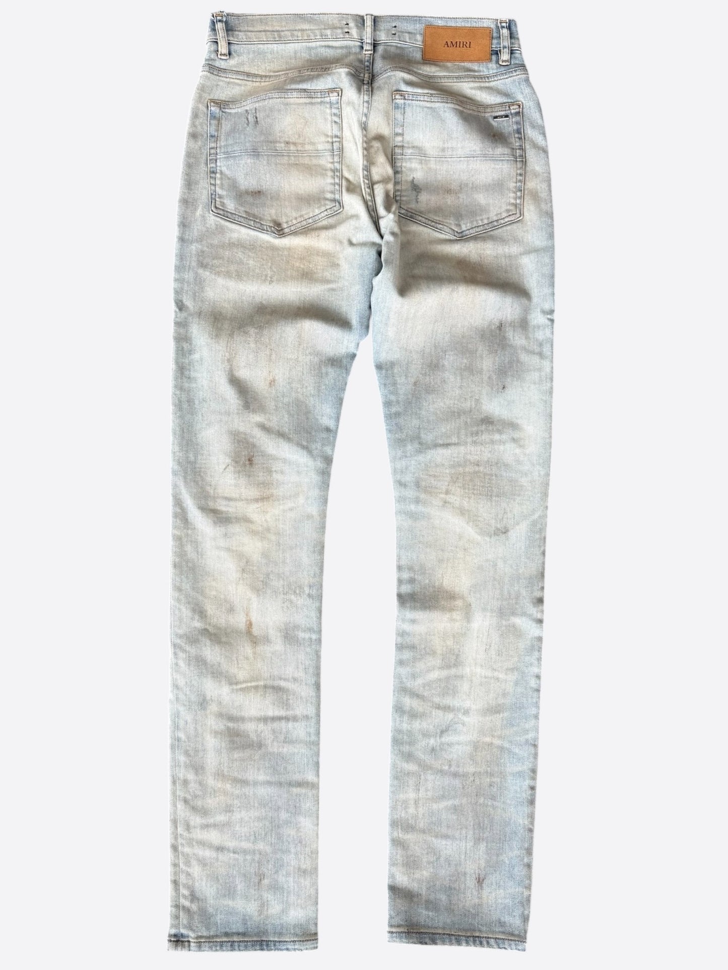 Amiri Antique Indigo & Black Patch MX1 Jeans