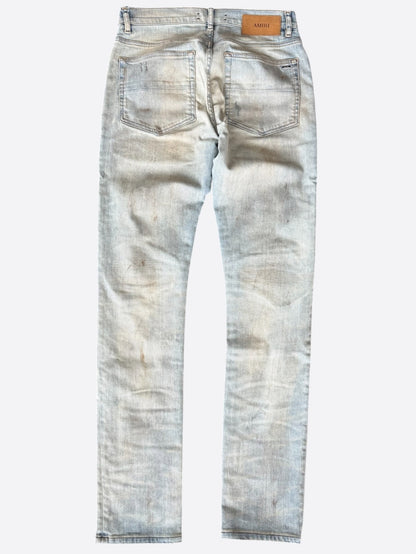 Amiri Antique Indigo & Black Patch MX1 Jeans