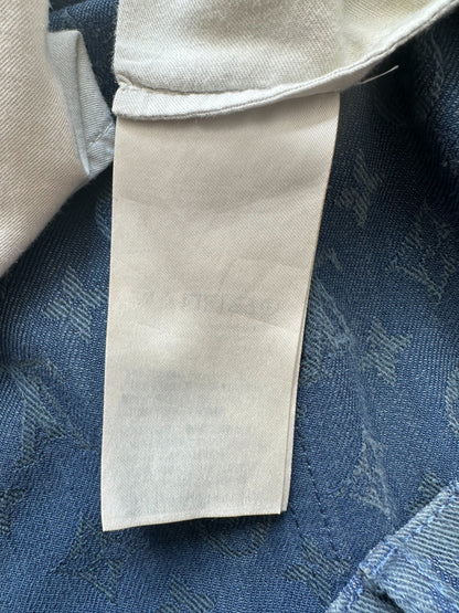 Louis Vuitton Blue Monogram Slim Jeans