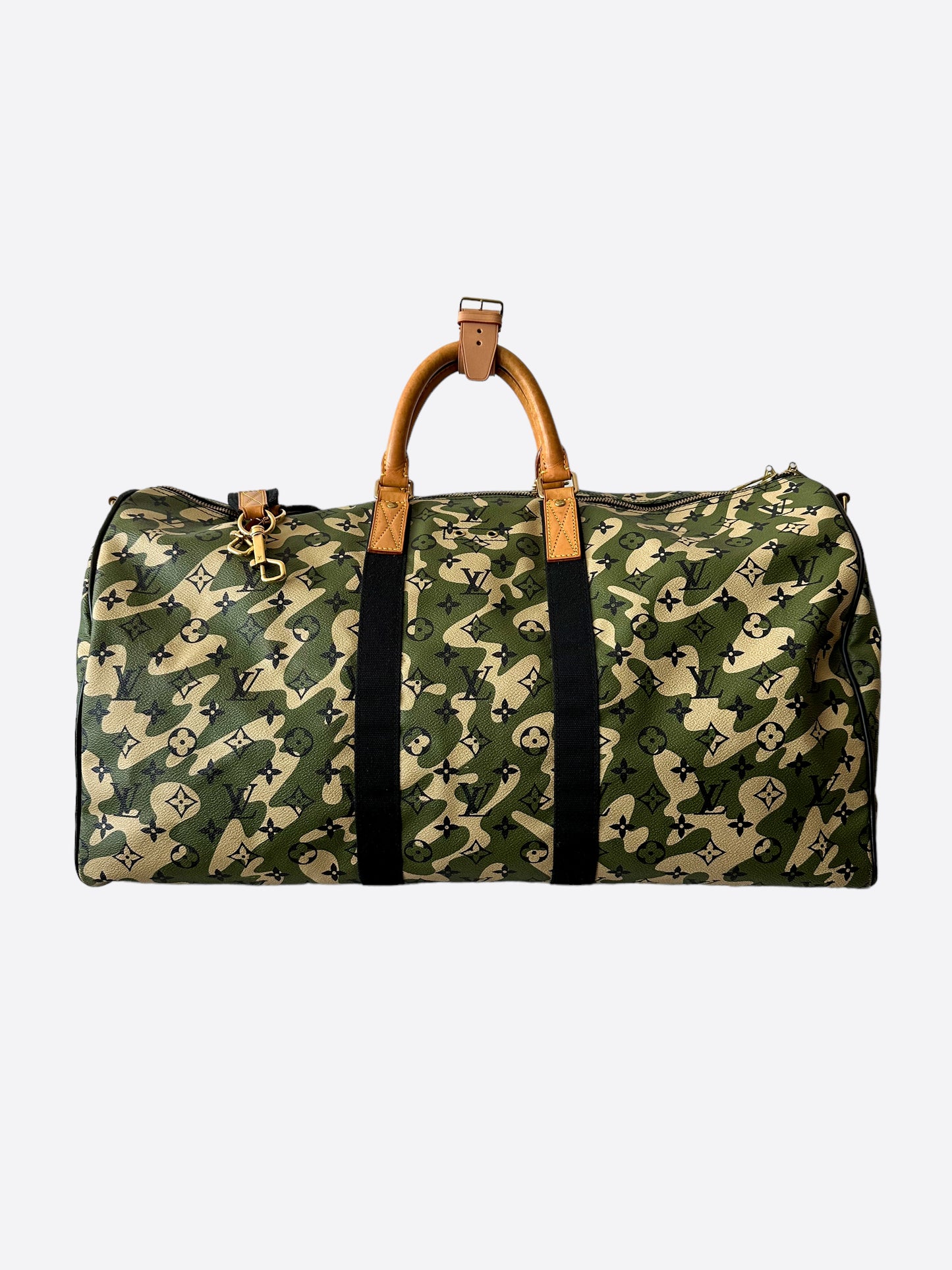 camouflage louis vuitton duffle bag