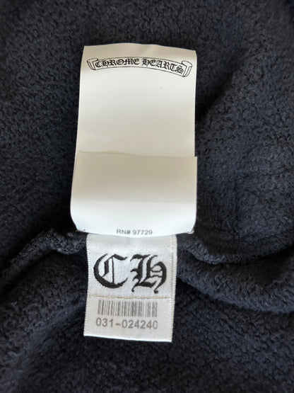 Chrome Hearts Navy & Red Triple Cross Patch Paper Jam Sweatpants