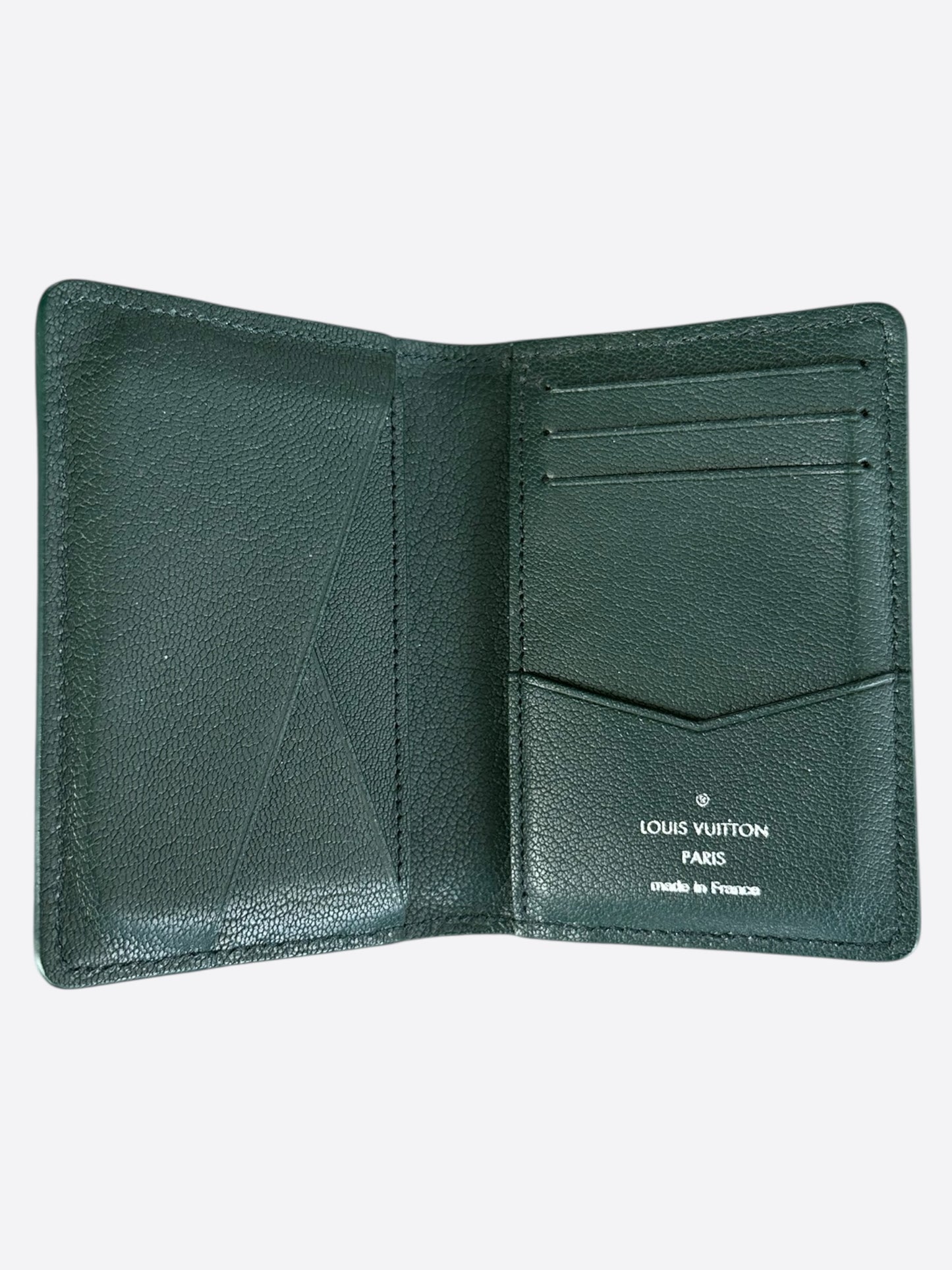 Louis Vuitton Green Lizard Pocket Organizer