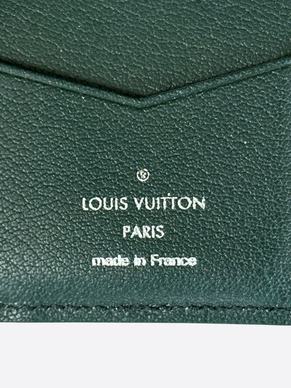 Louis Vuitton Green Lizard Pocket Organizer