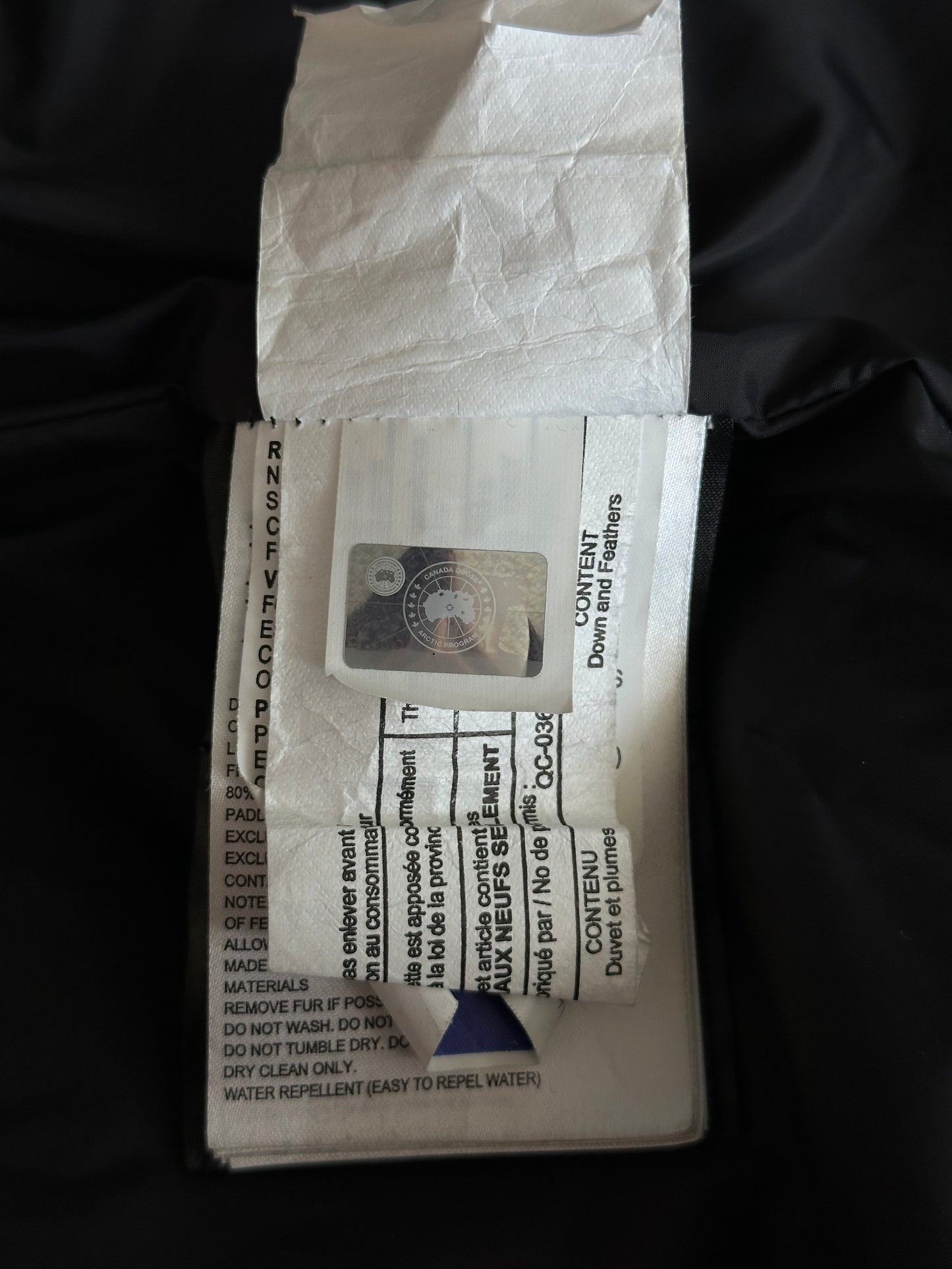 Canada Goose Black Wyndham Men's Jacket