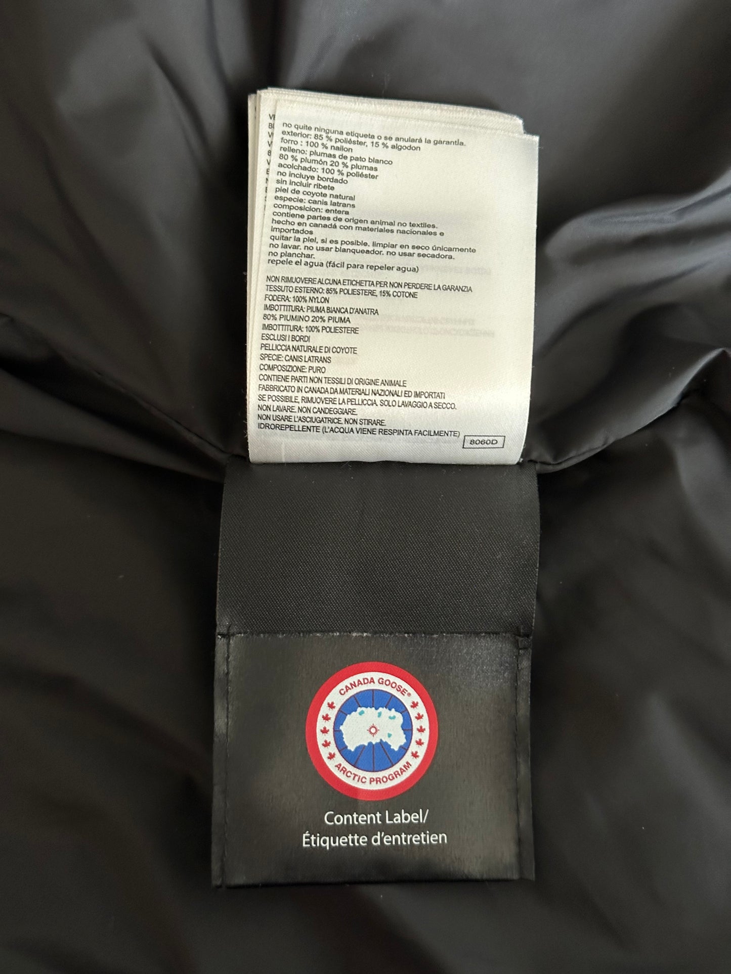 Canada Goose Black Wyndham Men's Jacket