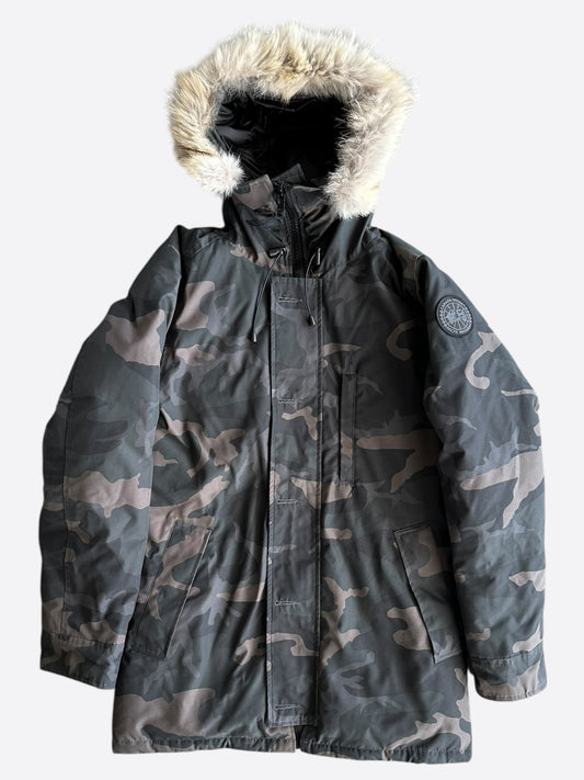 Canada Goose Black Camo Chateau Black Label Men's Jacket