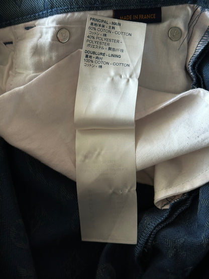 Louis Vuitton Blue Monogram Slim Jeans