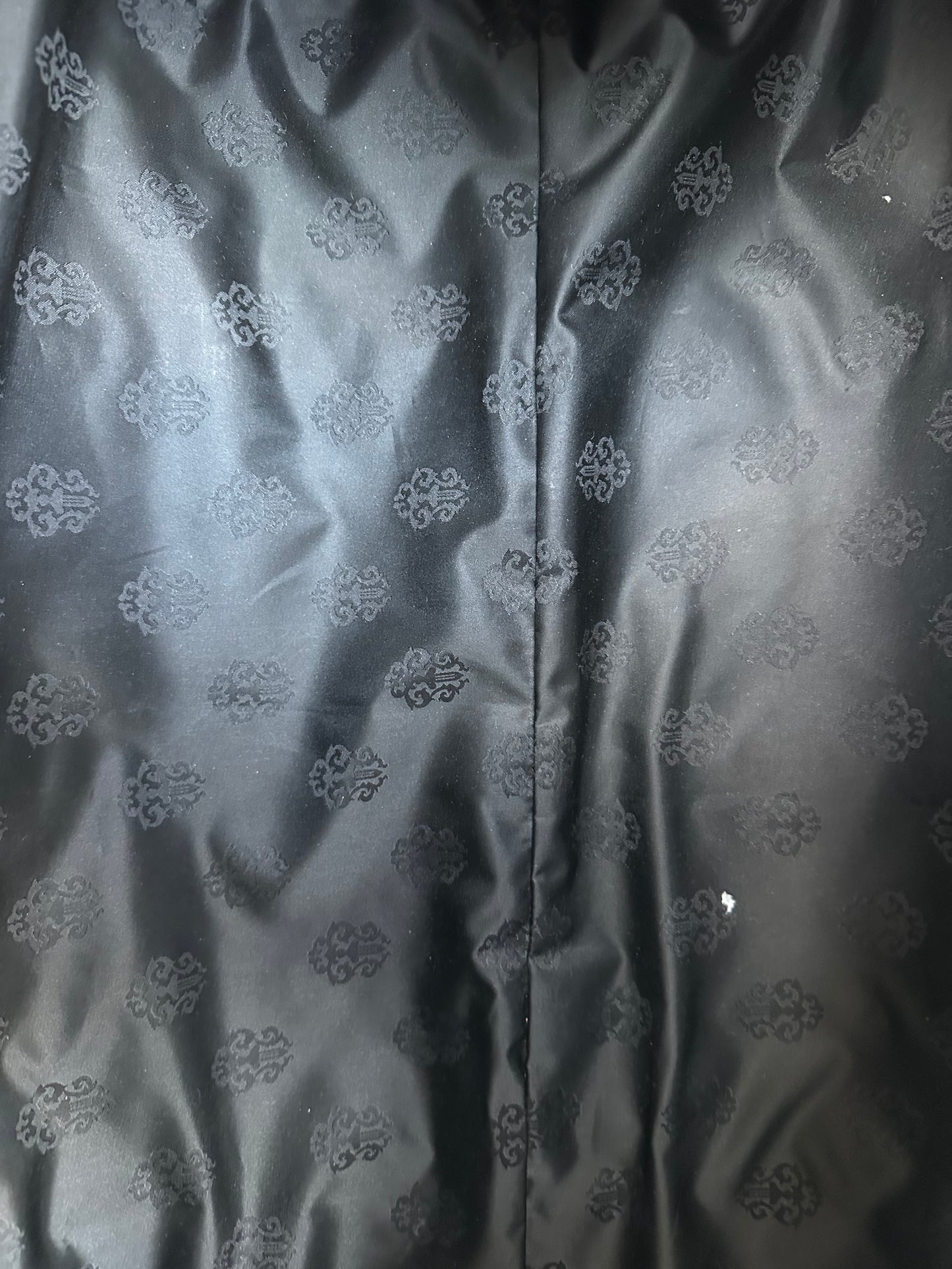 Chrome Hearts Black & Blue Leather Cross Patch Duffel Bag