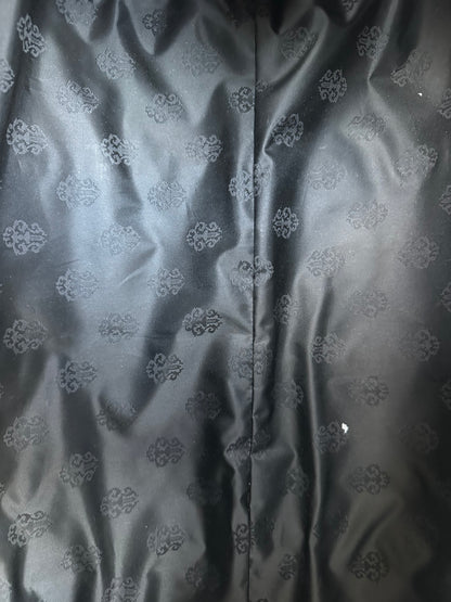 Chrome Hearts Black & Blue Leather Cross Patch Duffel Bag