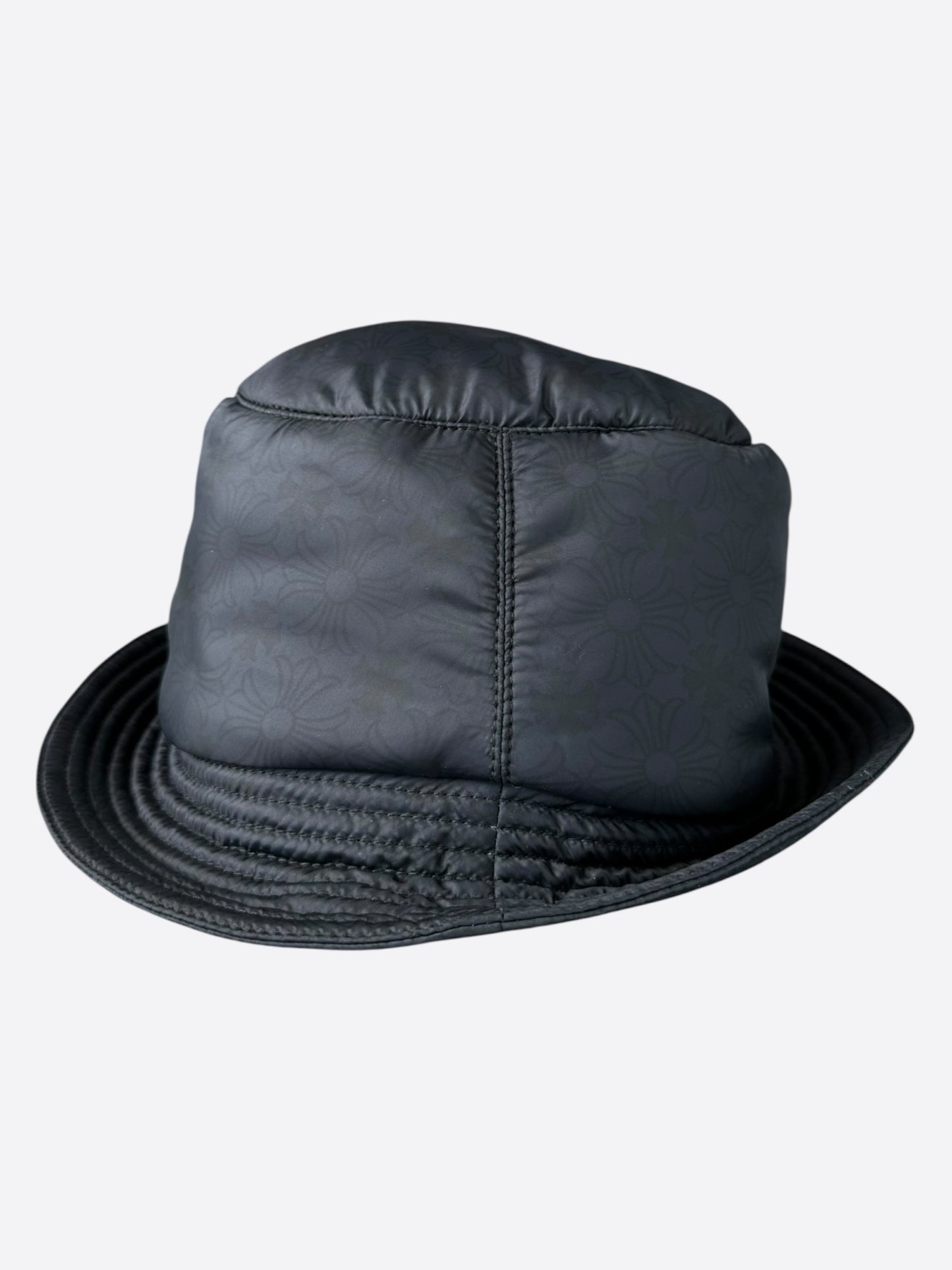 Chrome Hearts Black Dagger Nylon Bucket Hat