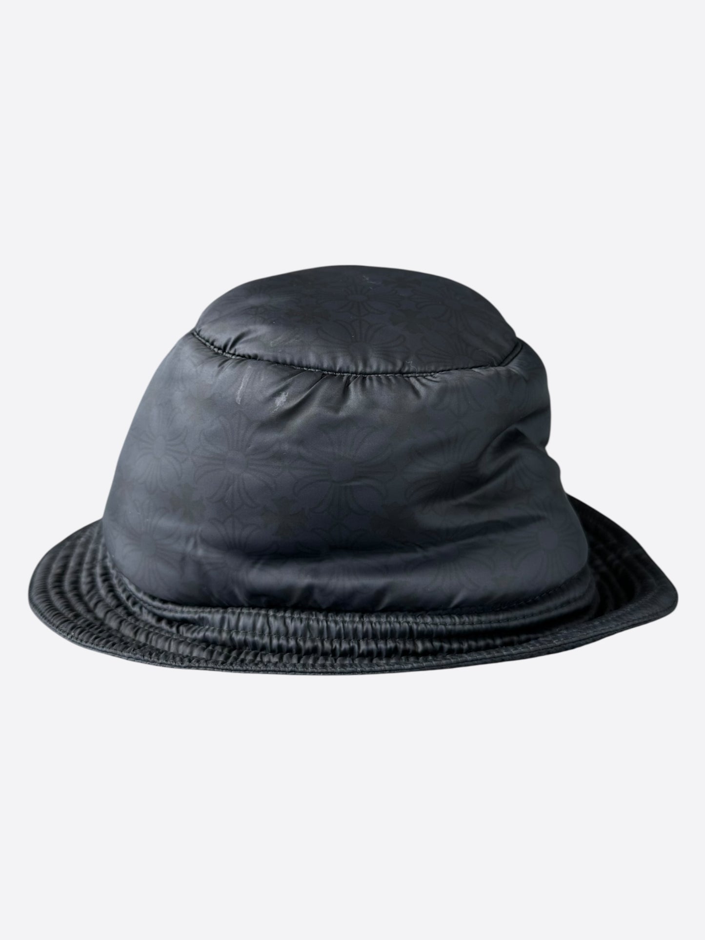 Chrome Hearts Black Dagger Nylon Bucket Hat