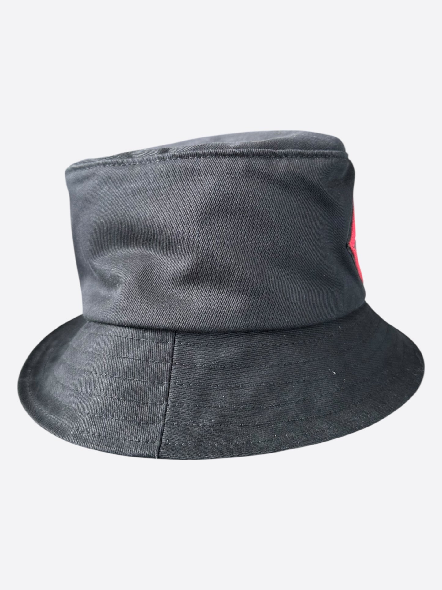 Chrome Hearts Matty Boy Black Chomper Bucket Hat