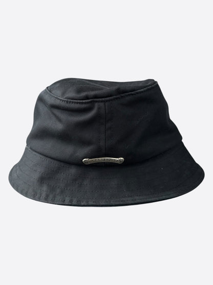 Chrome Hearts Matty Boy Black Chomper Bucket Hat