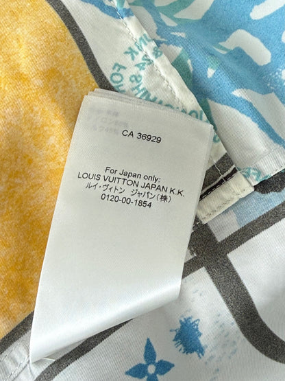 Louis Vuitton White & Multicolor Graphic Windbreaker