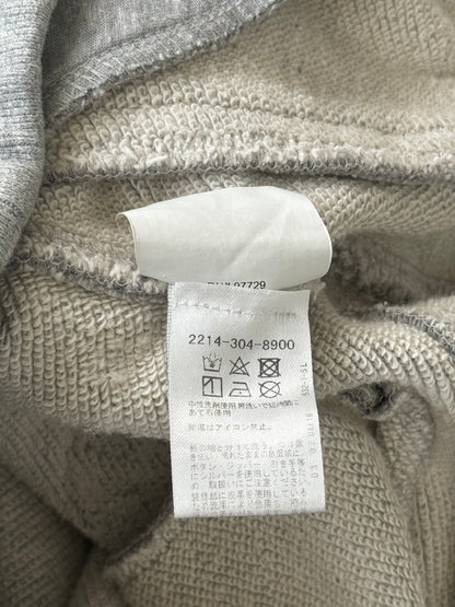 Chrome Hearts Grey & Black Plus Cross Patch Sweatpants