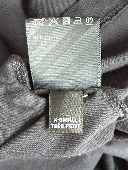 Amiri Black & Blue MA Bar Logo T-Shirt