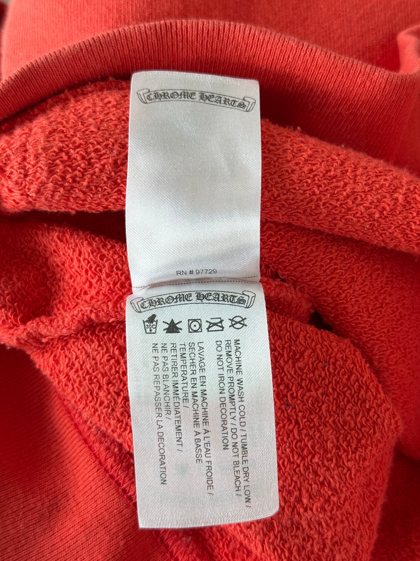 Chrome Hearts Matty Boy Red Spark Hoodie