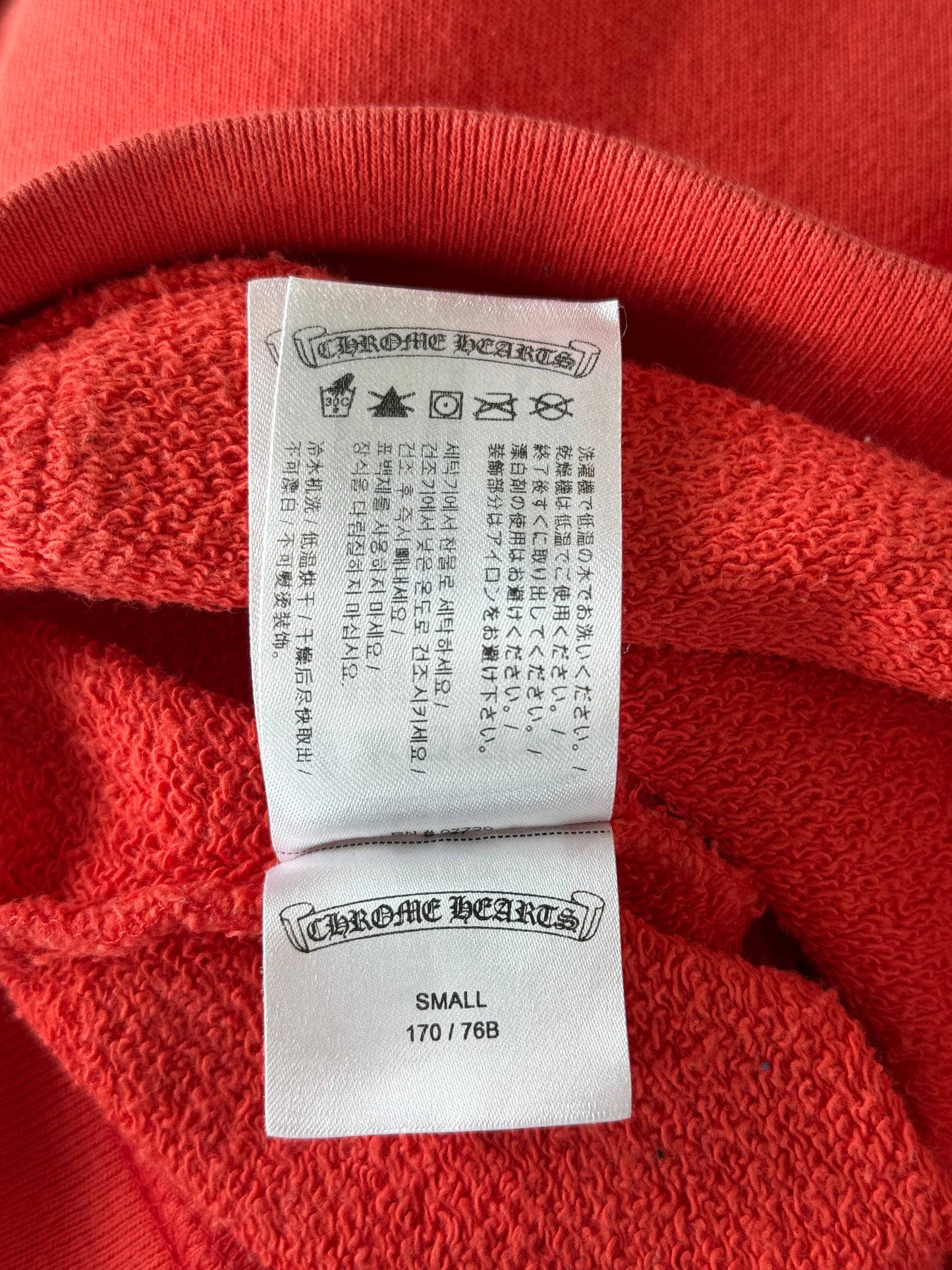 Chrome Hearts Matty Boy Red Spark Hoodie