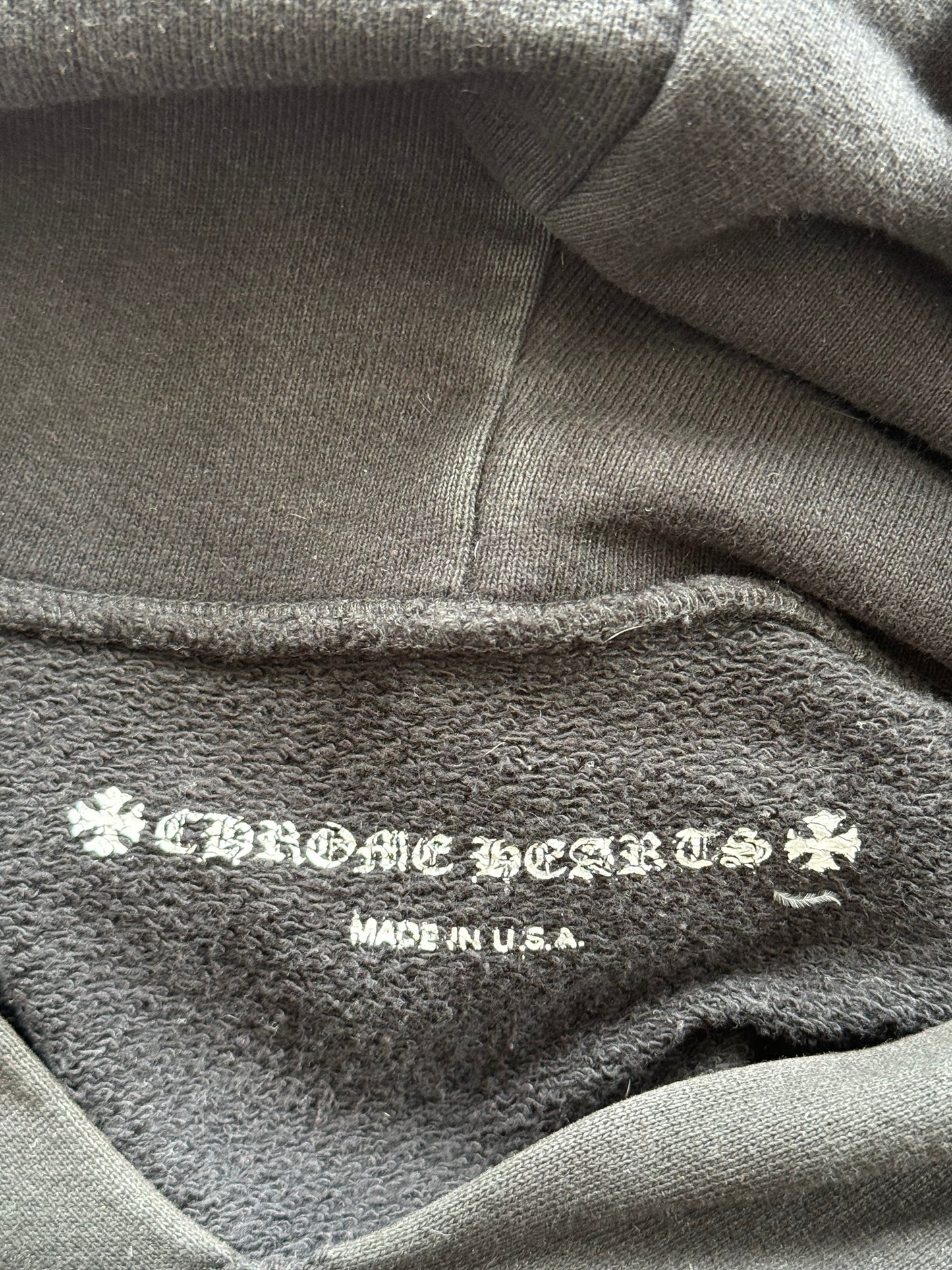 Chrome Hearts Matty Boy Black Chomper Hoodie